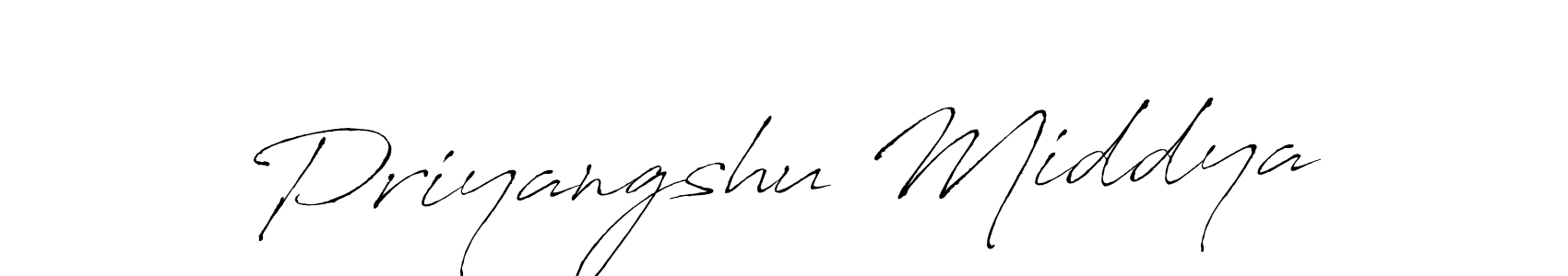 It looks lik you need a new signature style for name Priyangshu Middya. Design unique handwritten (Antro_Vectra) signature with our free signature maker in just a few clicks. Priyangshu Middya signature style 6 images and pictures png