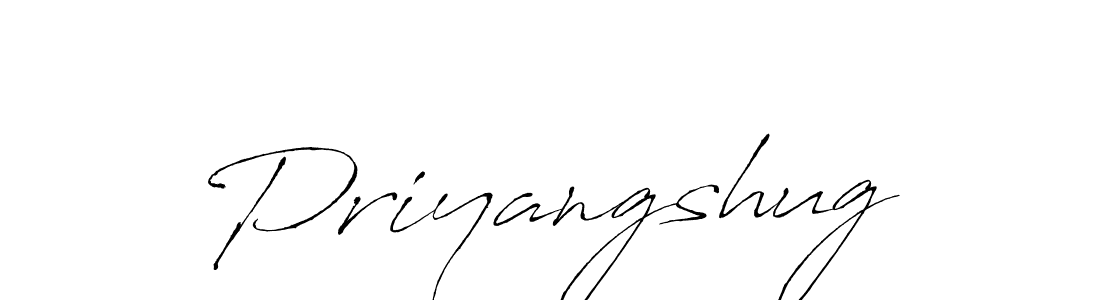 Design your own signature with our free online signature maker. With this signature software, you can create a handwritten (Antro_Vectra) signature for name Priyangshug. Priyangshug signature style 6 images and pictures png