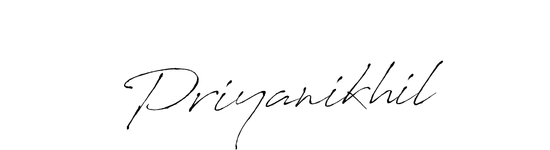 Similarly Antro_Vectra is the best handwritten signature design. Signature creator online .You can use it as an online autograph creator for name Priyanikhil. Priyanikhil signature style 6 images and pictures png