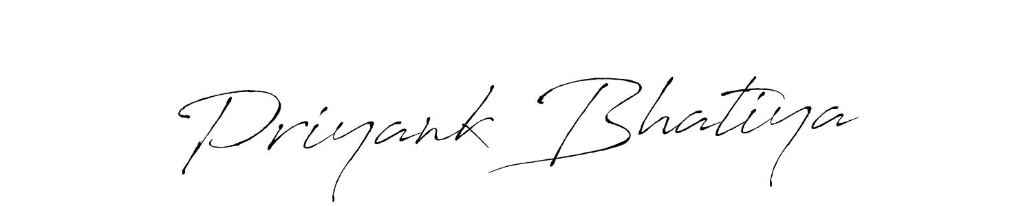 It looks lik you need a new signature style for name Priyank Bhatiya. Design unique handwritten (Antro_Vectra) signature with our free signature maker in just a few clicks. Priyank Bhatiya signature style 6 images and pictures png