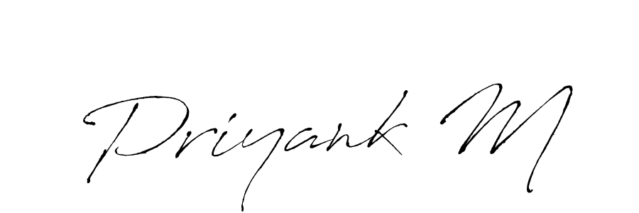 Also we have Priyank M name is the best signature style. Create professional handwritten signature collection using Antro_Vectra autograph style. Priyank M signature style 6 images and pictures png