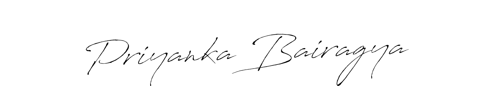 Also we have Priyanka Bairagya name is the best signature style. Create professional handwritten signature collection using Antro_Vectra autograph style. Priyanka Bairagya signature style 6 images and pictures png