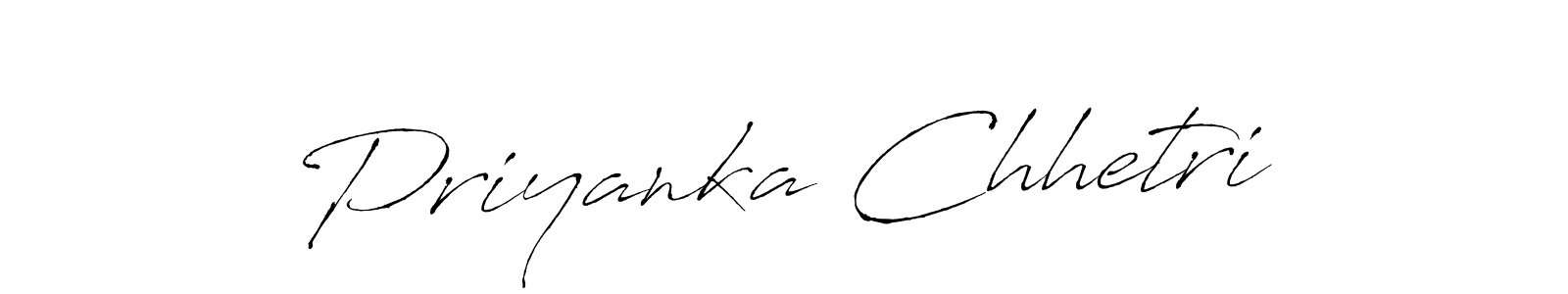 Priyanka Chhetri stylish signature style. Best Handwritten Sign (Antro_Vectra) for my name. Handwritten Signature Collection Ideas for my name Priyanka Chhetri. Priyanka Chhetri signature style 6 images and pictures png