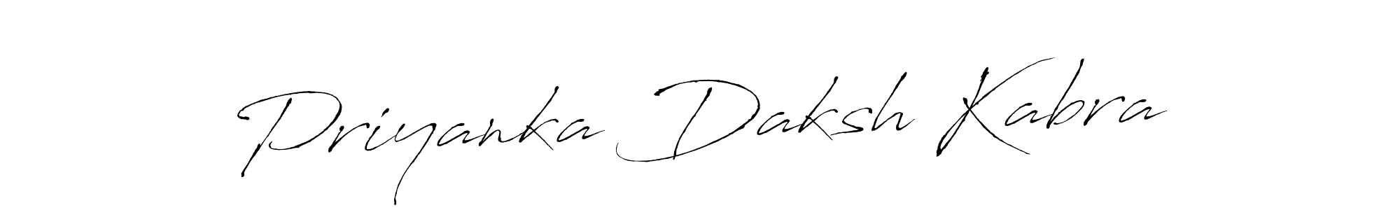 Similarly Antro_Vectra is the best handwritten signature design. Signature creator online .You can use it as an online autograph creator for name Priyanka Daksh Kabra. Priyanka Daksh Kabra signature style 6 images and pictures png