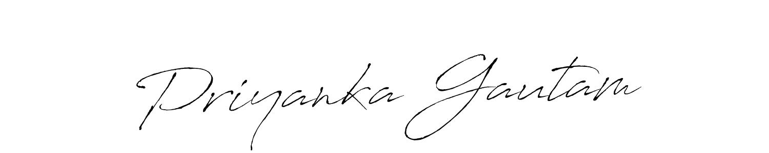 if you are searching for the best signature style for your name Priyanka Gautam. so please give up your signature search. here we have designed multiple signature styles  using Antro_Vectra. Priyanka Gautam signature style 6 images and pictures png