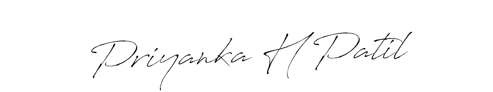 if you are searching for the best signature style for your name Priyanka H Patil. so please give up your signature search. here we have designed multiple signature styles  using Antro_Vectra. Priyanka H Patil signature style 6 images and pictures png