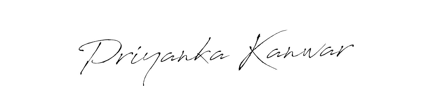 Also we have Priyanka Kanwar name is the best signature style. Create professional handwritten signature collection using Antro_Vectra autograph style. Priyanka Kanwar signature style 6 images and pictures png