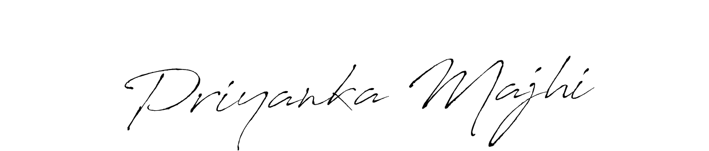 Design your own signature with our free online signature maker. With this signature software, you can create a handwritten (Antro_Vectra) signature for name Priyanka Majhi. Priyanka Majhi signature style 6 images and pictures png