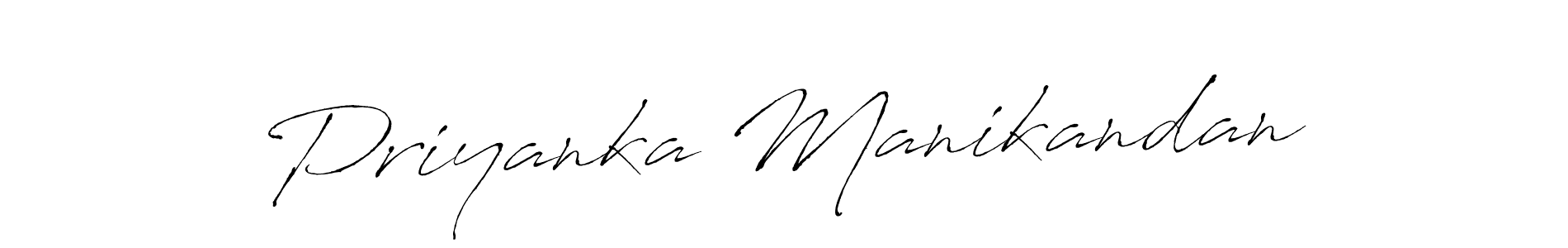 Also You can easily find your signature by using the search form. We will create Priyanka Manikandan name handwritten signature images for you free of cost using Antro_Vectra sign style. Priyanka Manikandan signature style 6 images and pictures png