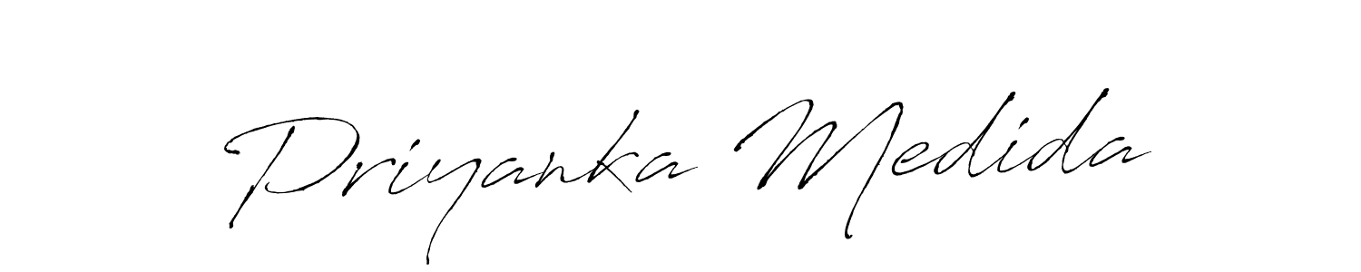 You can use this online signature creator to create a handwritten signature for the name Priyanka Medida. This is the best online autograph maker. Priyanka Medida signature style 6 images and pictures png