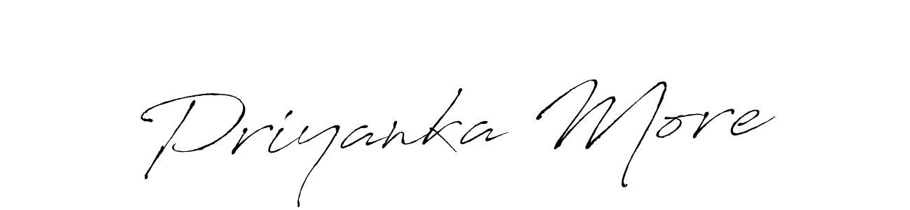 if you are searching for the best signature style for your name Priyanka More. so please give up your signature search. here we have designed multiple signature styles  using Antro_Vectra. Priyanka More signature style 6 images and pictures png