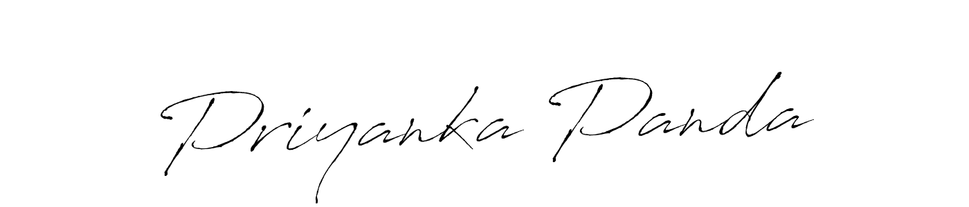 Design your own signature with our free online signature maker. With this signature software, you can create a handwritten (Antro_Vectra) signature for name Priyanka Panda. Priyanka Panda signature style 6 images and pictures png