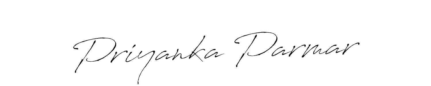 Antro_Vectra is a professional signature style that is perfect for those who want to add a touch of class to their signature. It is also a great choice for those who want to make their signature more unique. Get Priyanka Parmar name to fancy signature for free. Priyanka Parmar signature style 6 images and pictures png