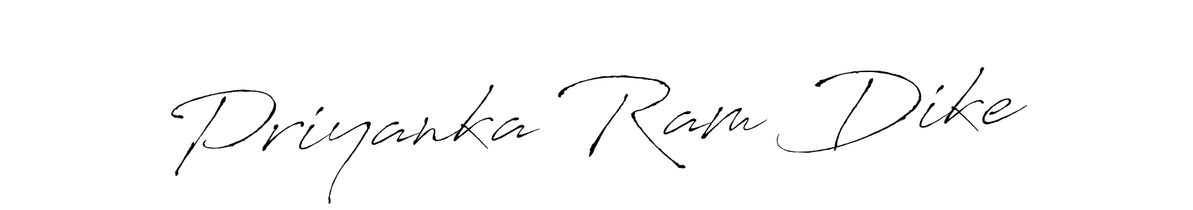 Make a beautiful signature design for name Priyanka Ram Dike. Use this online signature maker to create a handwritten signature for free. Priyanka Ram Dike signature style 6 images and pictures png