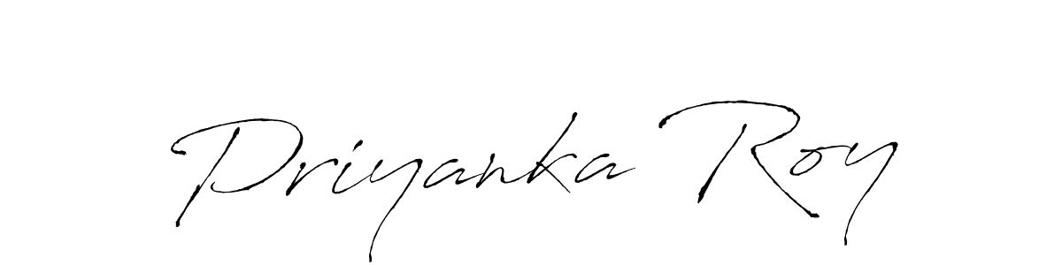 How to make Priyanka Roy signature? Antro_Vectra is a professional autograph style. Create handwritten signature for Priyanka Roy name. Priyanka Roy signature style 6 images and pictures png