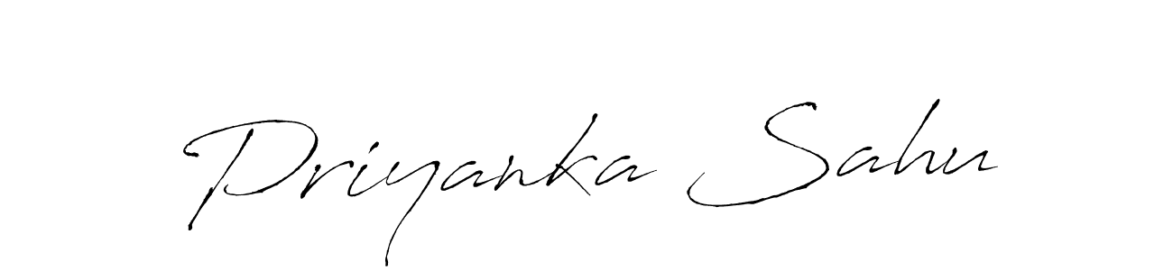 It looks lik you need a new signature style for name Priyanka Sahu. Design unique handwritten (Antro_Vectra) signature with our free signature maker in just a few clicks. Priyanka Sahu signature style 6 images and pictures png