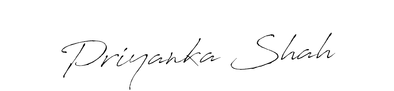 Make a beautiful signature design for name Priyanka Shah. Use this online signature maker to create a handwritten signature for free. Priyanka Shah signature style 6 images and pictures png