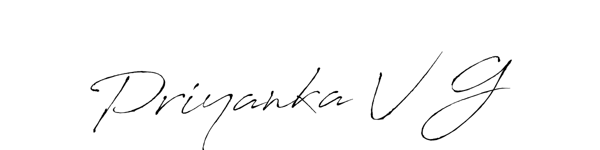 You should practise on your own different ways (Antro_Vectra) to write your name (Priyanka V G) in signature. don't let someone else do it for you. Priyanka V G signature style 6 images and pictures png