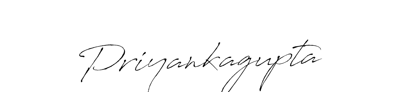 How to make Priyankagupta signature? Antro_Vectra is a professional autograph style. Create handwritten signature for Priyankagupta name. Priyankagupta signature style 6 images and pictures png