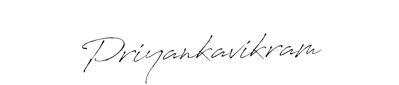 You should practise on your own different ways (Antro_Vectra) to write your name (Priyankavikram) in signature. don't let someone else do it for you. Priyankavikram signature style 6 images and pictures png