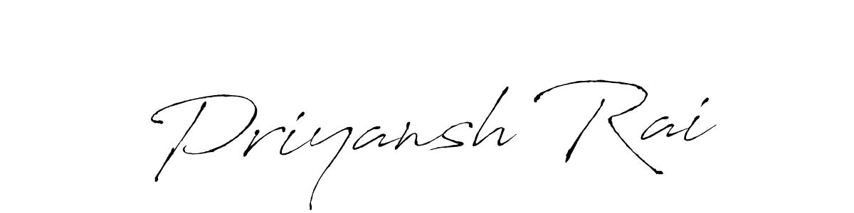 Similarly Antro_Vectra is the best handwritten signature design. Signature creator online .You can use it as an online autograph creator for name Priyansh Rai. Priyansh Rai signature style 6 images and pictures png
