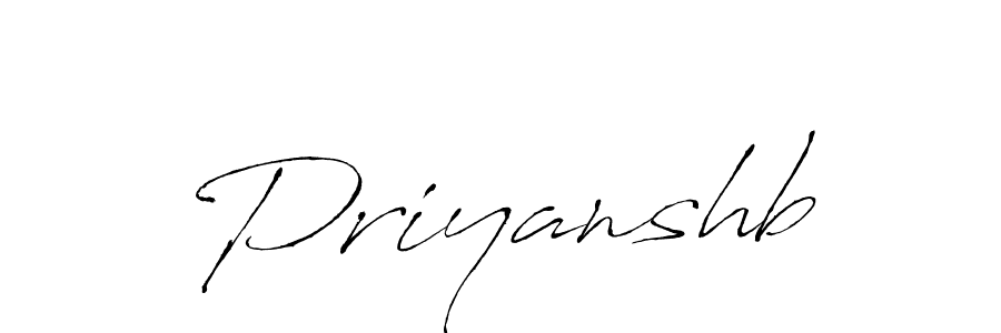 Priyanshb stylish signature style. Best Handwritten Sign (Antro_Vectra) for my name. Handwritten Signature Collection Ideas for my name Priyanshb. Priyanshb signature style 6 images and pictures png