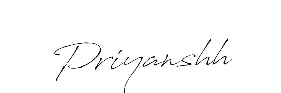 It looks lik you need a new signature style for name Priyanshh. Design unique handwritten (Antro_Vectra) signature with our free signature maker in just a few clicks. Priyanshh signature style 6 images and pictures png