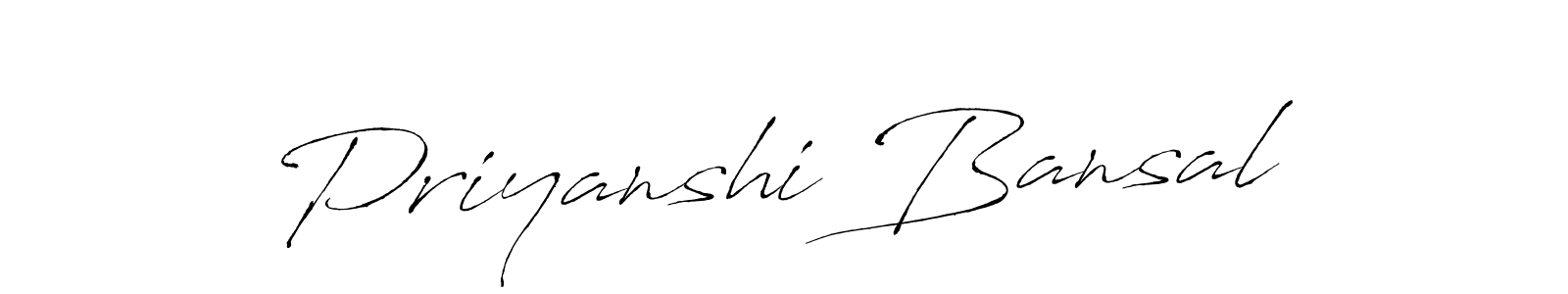 You can use this online signature creator to create a handwritten signature for the name Priyanshi Bansal. This is the best online autograph maker. Priyanshi Bansal signature style 6 images and pictures png