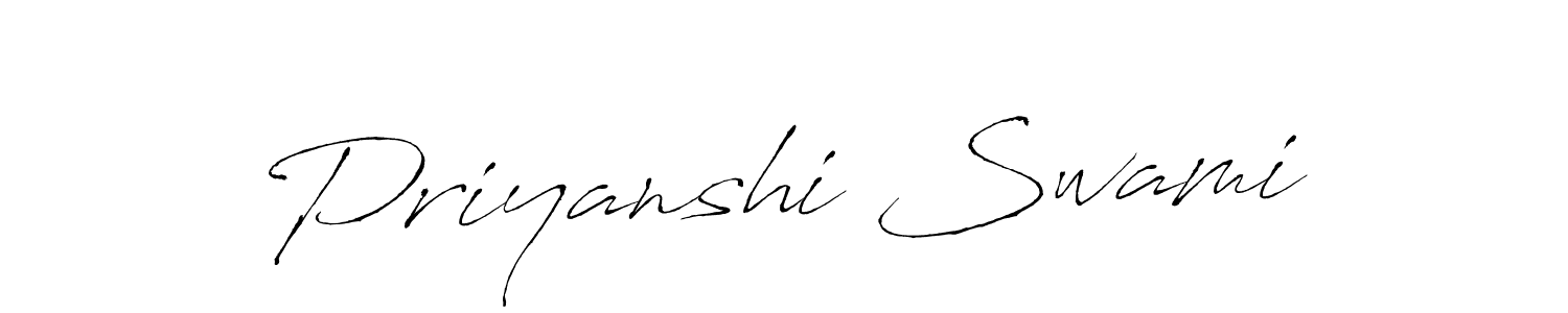 You should practise on your own different ways (Antro_Vectra) to write your name (Priyanshi Swami) in signature. don't let someone else do it for you. Priyanshi Swami signature style 6 images and pictures png