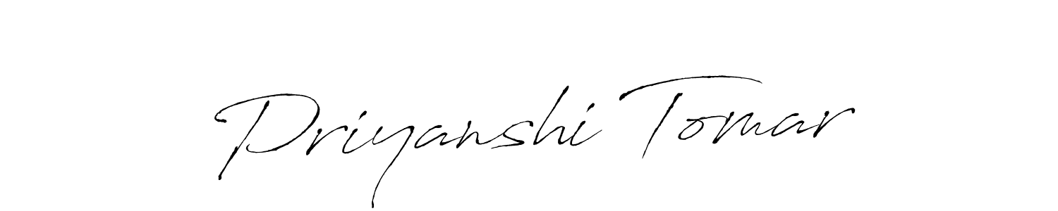 Also we have Priyanshi Tomar name is the best signature style. Create professional handwritten signature collection using Antro_Vectra autograph style. Priyanshi Tomar signature style 6 images and pictures png