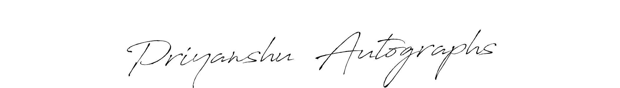 Also You can easily find your signature by using the search form. We will create Priyanshu  Autographs name handwritten signature images for you free of cost using Antro_Vectra sign style. Priyanshu  Autographs signature style 6 images and pictures png