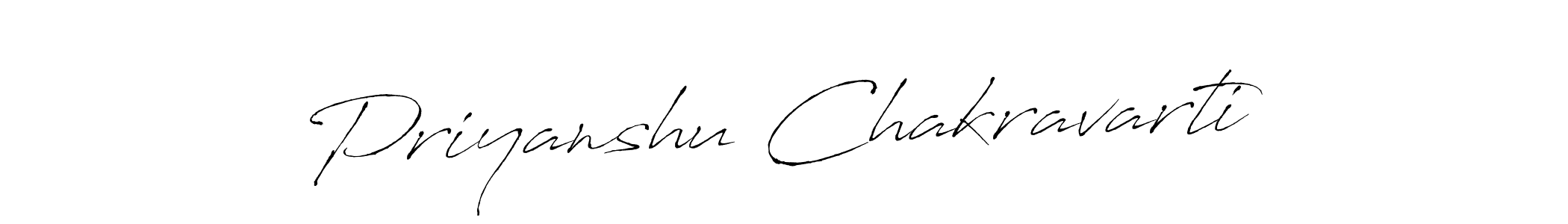 Also we have Priyanshu Chakravarti name is the best signature style. Create professional handwritten signature collection using Antro_Vectra autograph style. Priyanshu Chakravarti signature style 6 images and pictures png