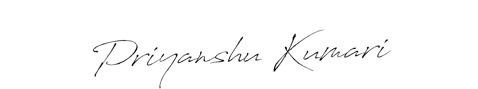 How to make Priyanshu Kumari signature? Antro_Vectra is a professional autograph style. Create handwritten signature for Priyanshu Kumari name. Priyanshu Kumari signature style 6 images and pictures png