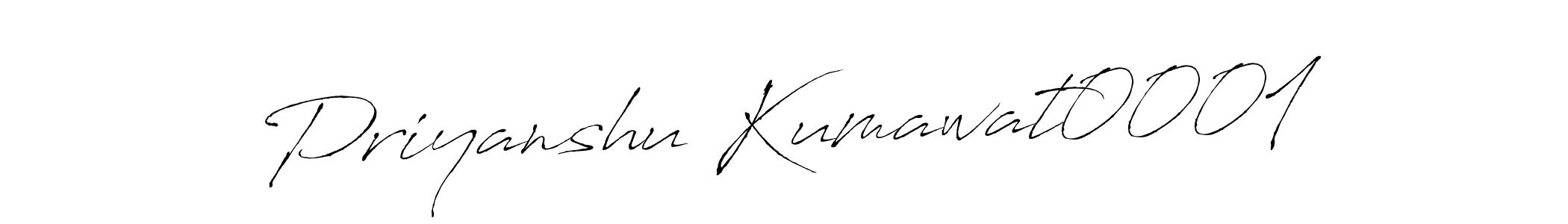 The best way (Antro_Vectra) to make a short signature is to pick only two or three words in your name. The name Priyanshu Kumawat0001 include a total of six letters. For converting this name. Priyanshu Kumawat0001 signature style 6 images and pictures png