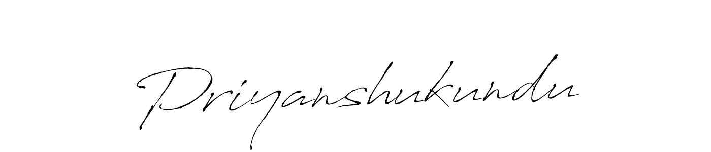 Use a signature maker to create a handwritten signature online. With this signature software, you can design (Antro_Vectra) your own signature for name Priyanshukundu. Priyanshukundu signature style 6 images and pictures png