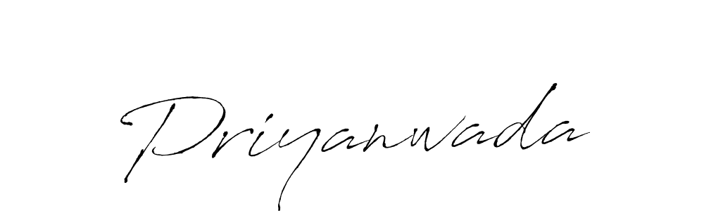 Design your own signature with our free online signature maker. With this signature software, you can create a handwritten (Antro_Vectra) signature for name Priyanwada. Priyanwada signature style 6 images and pictures png