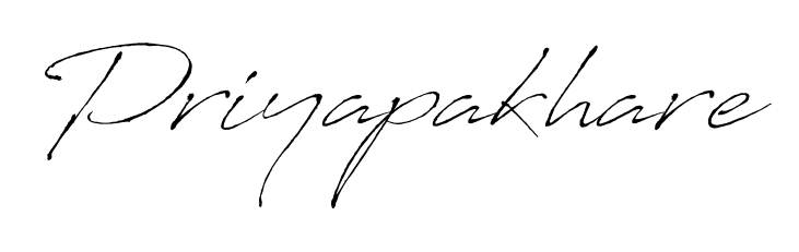 Stand out with a creative autograph for Priyapakhare. The Antro_Vectra styling blends modern aesthetics with classic signature flourishes. Priyapakhare signature style 6 images and pictures png