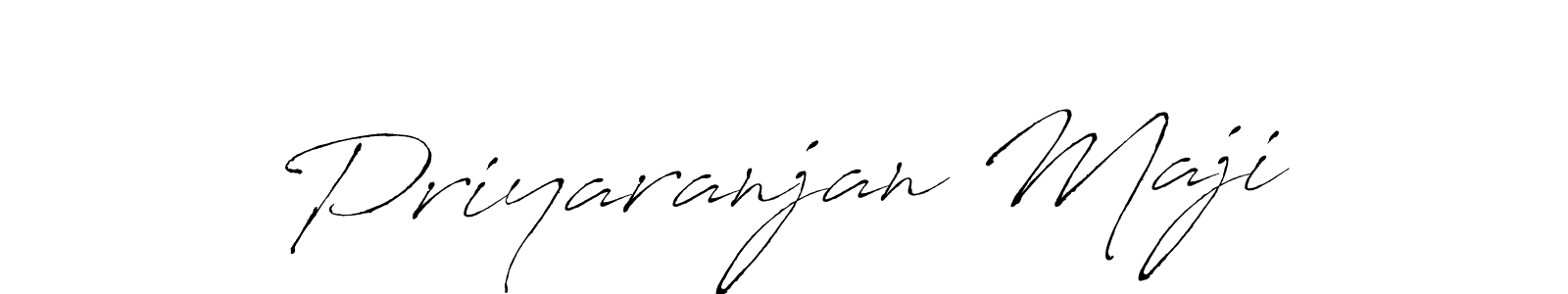 Create a beautiful signature design for name Priyaranjan Maji. With this signature (Antro_Vectra) fonts, you can make a handwritten signature for free. Priyaranjan Maji signature style 6 images and pictures png