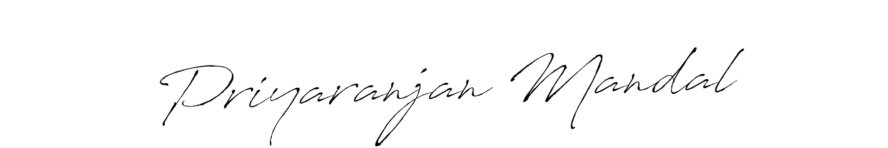 Antro_Vectra is a professional signature style that is perfect for those who want to add a touch of class to their signature. It is also a great choice for those who want to make their signature more unique. Get Priyaranjan Mandal name to fancy signature for free. Priyaranjan Mandal signature style 6 images and pictures png