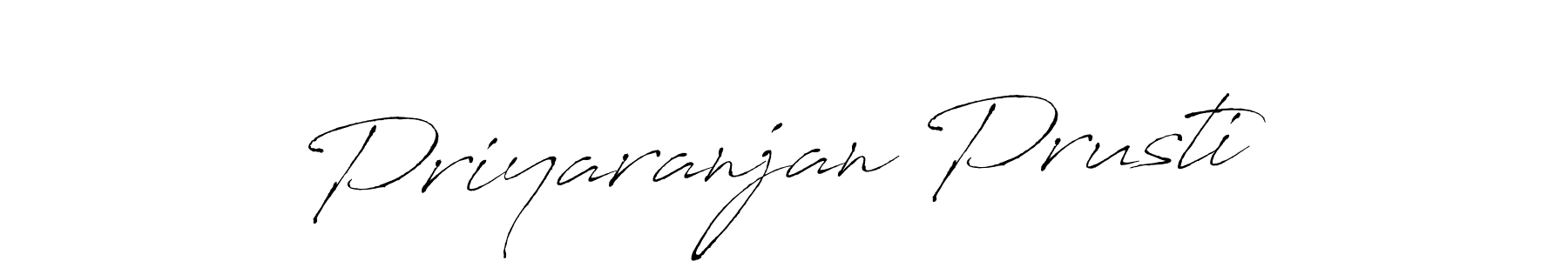 Antro_Vectra is a professional signature style that is perfect for those who want to add a touch of class to their signature. It is also a great choice for those who want to make their signature more unique. Get Priyaranjan Prusti name to fancy signature for free. Priyaranjan Prusti signature style 6 images and pictures png