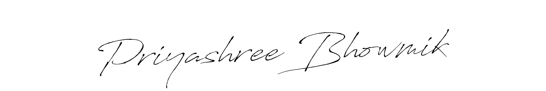 How to make Priyashree Bhowmik signature? Antro_Vectra is a professional autograph style. Create handwritten signature for Priyashree Bhowmik name. Priyashree Bhowmik signature style 6 images and pictures png