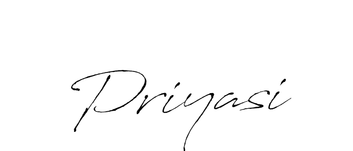 Use a signature maker to create a handwritten signature online. With this signature software, you can design (Antro_Vectra) your own signature for name Priyasi. Priyasi signature style 6 images and pictures png