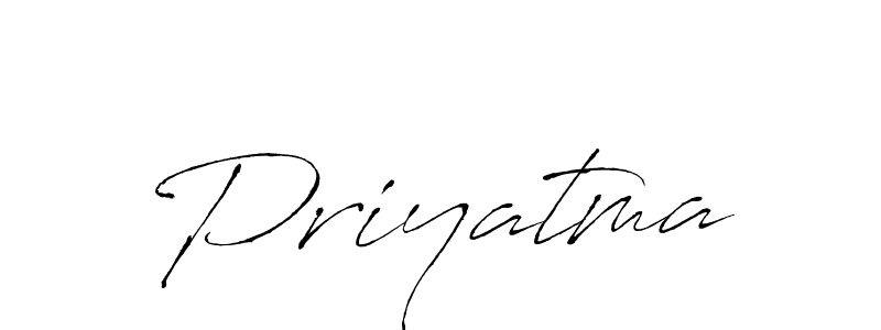 Use a signature maker to create a handwritten signature online. With this signature software, you can design (Antro_Vectra) your own signature for name Priyatma. Priyatma signature style 6 images and pictures png