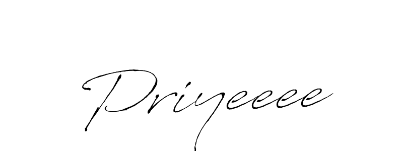 The best way (Antro_Vectra) to make a short signature is to pick only two or three words in your name. The name Priyeeee include a total of six letters. For converting this name. Priyeeee signature style 6 images and pictures png
