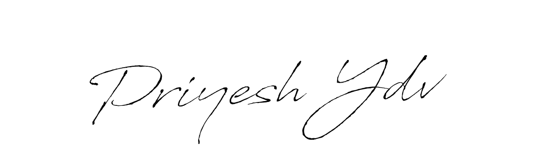 Make a beautiful signature design for name Priyesh Ydv. Use this online signature maker to create a handwritten signature for free. Priyesh Ydv signature style 6 images and pictures png