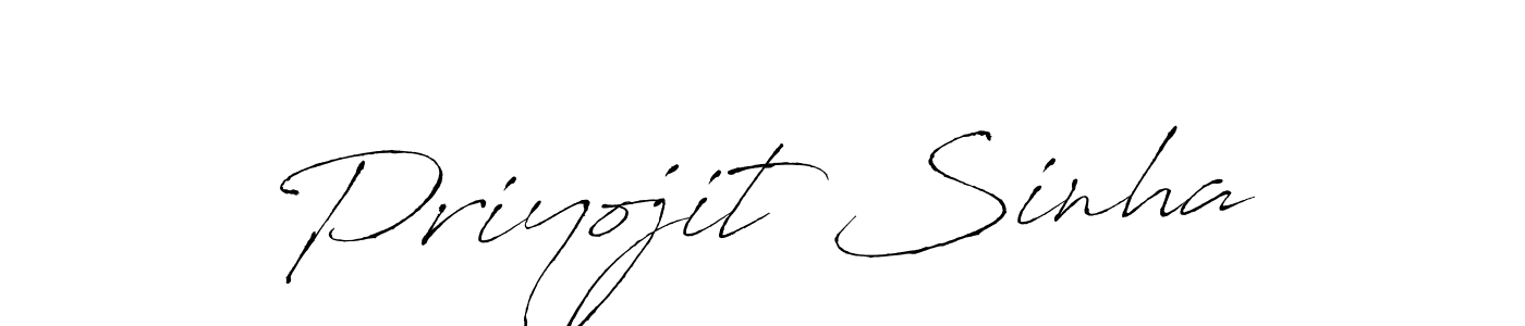 How to make Priyojit Sinha signature? Antro_Vectra is a professional autograph style. Create handwritten signature for Priyojit Sinha name. Priyojit Sinha signature style 6 images and pictures png