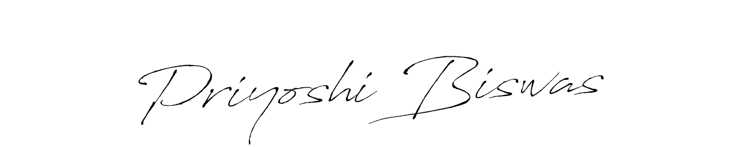 if you are searching for the best signature style for your name Priyoshi Biswas. so please give up your signature search. here we have designed multiple signature styles  using Antro_Vectra. Priyoshi Biswas signature style 6 images and pictures png