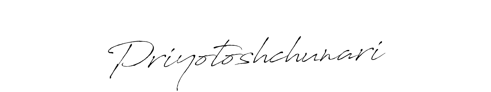 It looks lik you need a new signature style for name Priyotoshchunari. Design unique handwritten (Antro_Vectra) signature with our free signature maker in just a few clicks. Priyotoshchunari signature style 6 images and pictures png