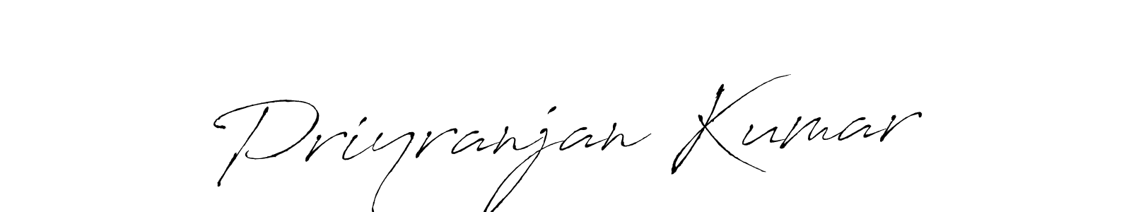 Antro_Vectra is a professional signature style that is perfect for those who want to add a touch of class to their signature. It is also a great choice for those who want to make their signature more unique. Get Priyranjan Kumar name to fancy signature for free. Priyranjan Kumar signature style 6 images and pictures png