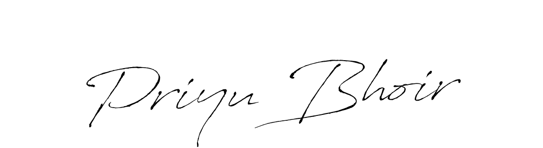 Here are the top 10 professional signature styles for the name Priyu Bhoir. These are the best autograph styles you can use for your name. Priyu Bhoir signature style 6 images and pictures png